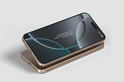 iPhone 16 Pro Max Mockups, an iPhone Mockup by graphiccrew (Thumbnail 9 of 16)