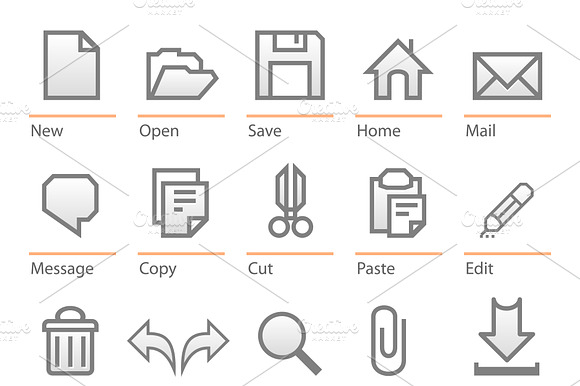 Software Icon Set