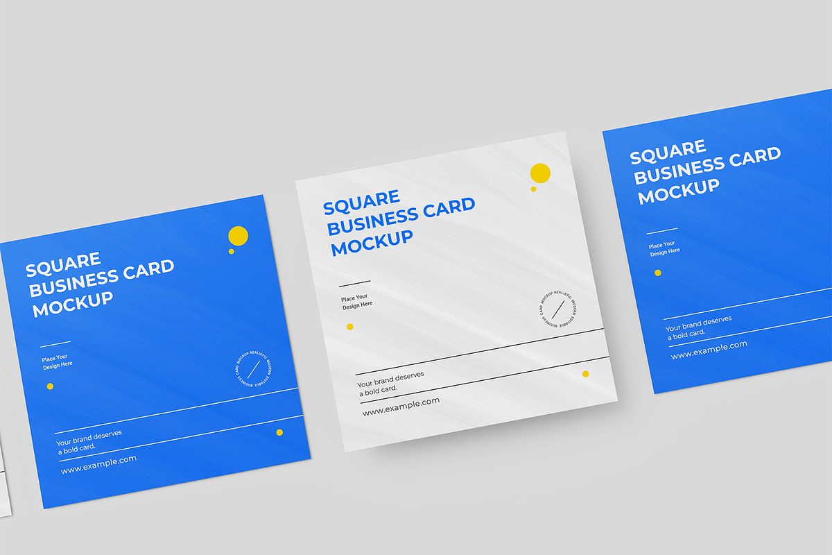 Business Card Presentation Mockup, an Advertising Mockup by graphypix (Photo 1 of 4)