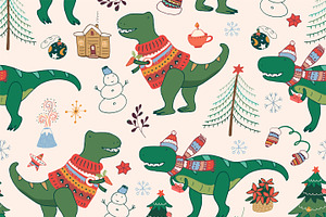 Dinosaur Christmas