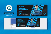 Auto Repair Social Media Pack, a Social Media Template by Geelator Studio (Thumbnail 4 of 5)