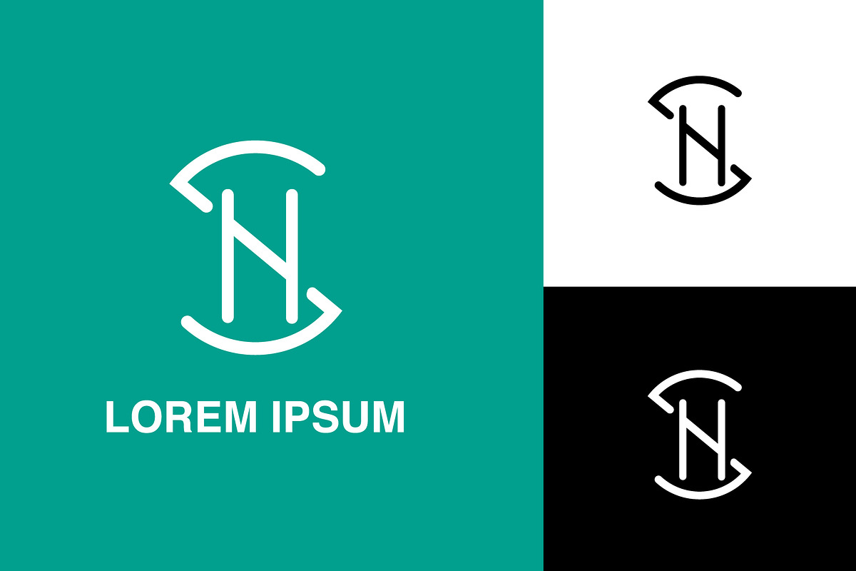 SN, NS Abstract Logo Design., a Branding & Logo Template by art_creater (Photo 1 of 2)