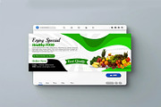 Food Facebook Cover Bundle, a Marketing Template by Photoshop Action (Thumbnail 5 of 13)