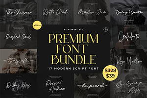 Premium Font Bundle Sale