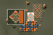 Decorative floral ornament set, a Graphic by Veleri (Thumbnail 7 of 8)