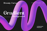 Dreamy Curve Gradient Background, a Background Graphic by MSG Studio (Thumbnail 1 of 11)