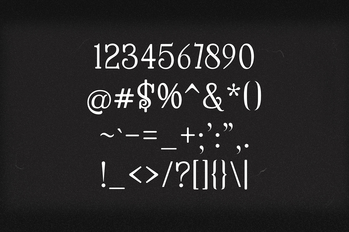 Cinemagic - Vintage Cinema Font, a Serif Font by HipFonts (Photo 8 of 8)