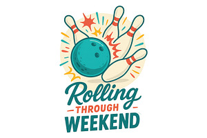 Rolling Through Weekend Wall Art, a Background Graphic by LaseredNinja