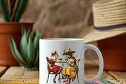 SURREAL WILD WEST FANTASIES CLIPART, a Person Illustration by Daring Digies (Thumbnail 9 of 10)