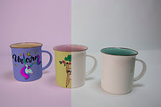 Mugs Mockups. 3 PSD files, a Cups & Container Mockup by Almazova Dolzhenko (Thumbnail 6 of 6)