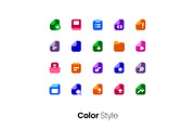 5 Styles Document Icon Pack, a Duotone Icon by hafizhhapis (Thumbnail 5 of 6)