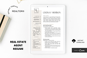 Real Estate Resume Template, a Resume Template by MediaKitTemplates (Thumbnail 3 of 9)