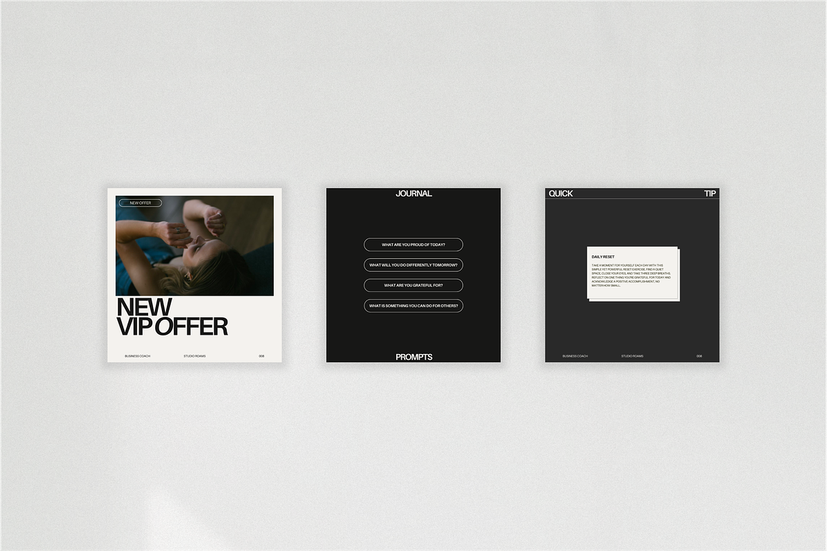 Instagram Templates for Coaches, a Social Media Template by StudioRoams (Photo 9 of 10)