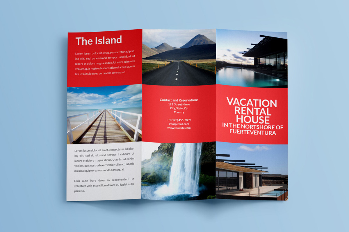 Rent My Home Tri-Fold Brochure, a Brochure Template by creativebythesea (Photo 5 of 8)