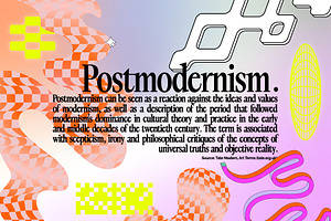 Postmodern Squiggle 2 Vector Clipart