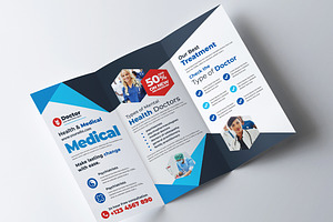 Medical Trifold Brochure Templates