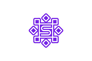 elegant symmetrical letter S logo, a Branding & Logo Template by Rasagama Studio