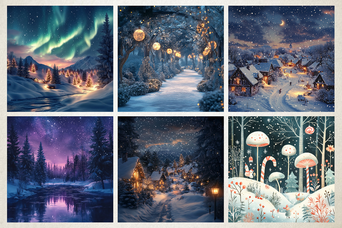 Christmas Dreams Magical Winter Back, a Photo by RobertsArt (Photo 2 of 5)