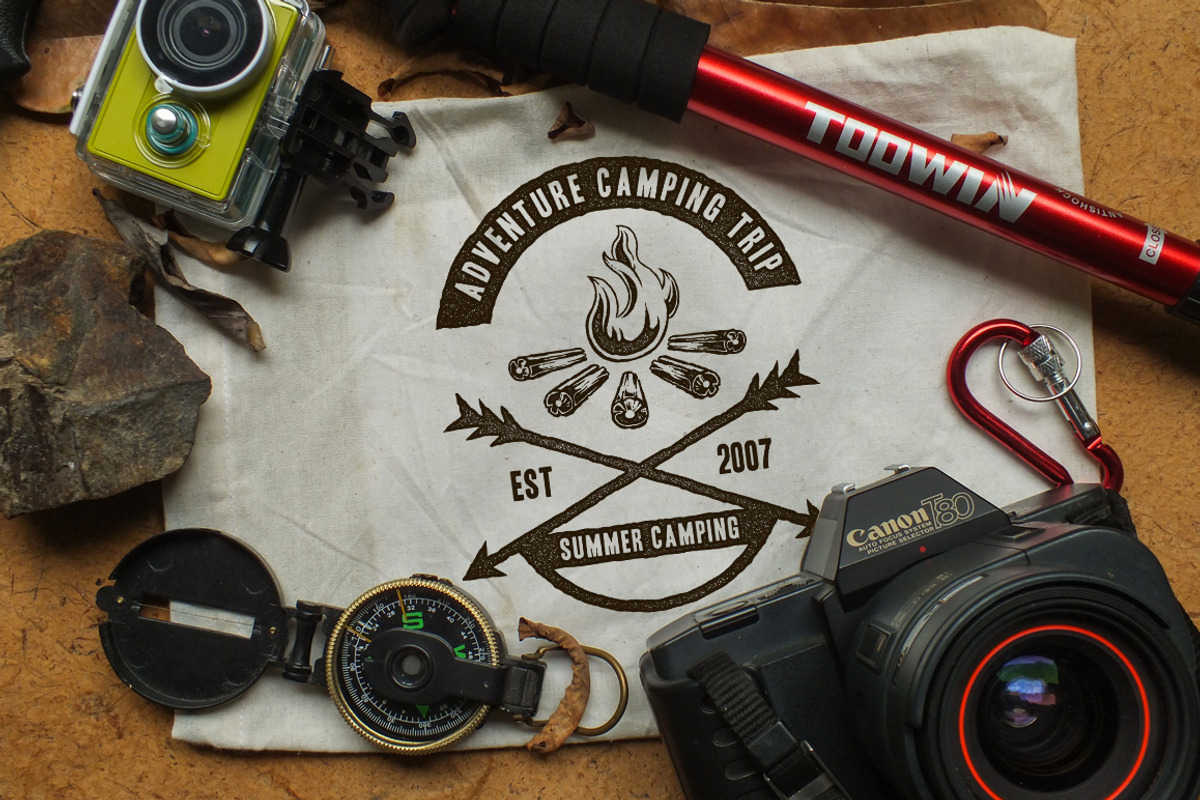 30 Vintage Backpacker Photos, a Product Mockup by TSV Creative (Photo 5 of 10)