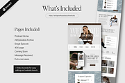 Showit Podcast Website Template, a Websites & App Template by Designorina (Thumbnail 3 of 7)