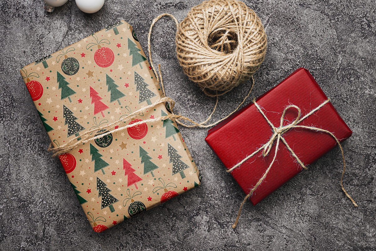 Christmas seamless patterns, a Pattern Graphic by JuliaBadeeva (Photo 4 of 7)