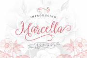 Marcella Script, a Script Font by ianmikraz (Thumbnail 1 of 5)