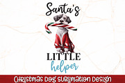 Christmas Dog Sublimation Bundle, an Animal Illustration by RossiGalleria (Thumbnail 5 of 9)