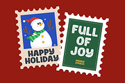 Merry Harmony Christmas Bold Font, a Sans Serif Font by Rasio Studio (Thumbnail 4 of 7)