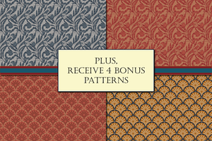 Autumn Boho William Morris Patterns