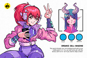 Mangaka Procreate Illustration Kit, a Brush Add-On by Frankentoon Store (Thumbnail 8 of 9)