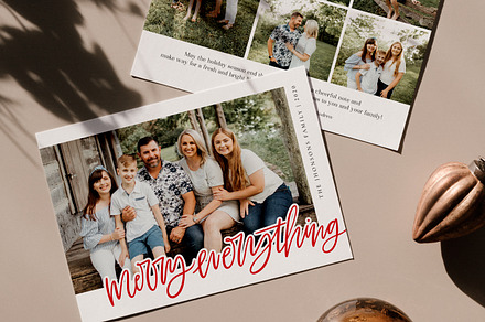 Christmas Card Template CD193