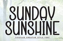 Sunday Sunshine | Script Font