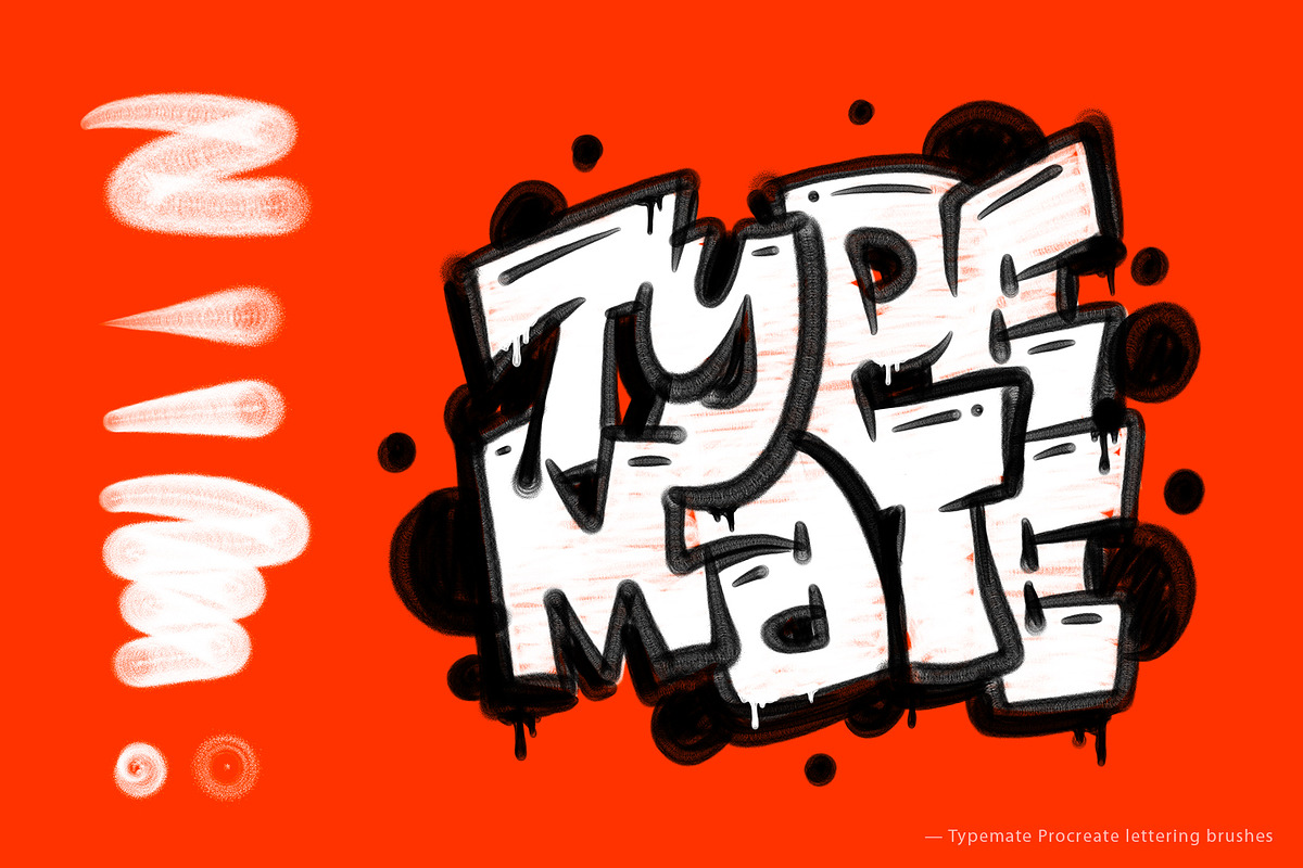 Procreate lettering brushes!, a Brush Add-On by TypeMate (Photo 13 of 13)