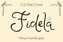 CS Fidela – Whimsical Font