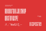 Mekursa Modern Ligature Sans Serif, a Sans Serif Font by Perfectype (Thumbnail 6 of 6)