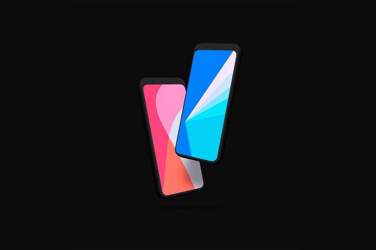 Pixel 4 & 4 XL - 20 Clay Mockups, an Android Mockup by Asylab (Photo 33 of 34)