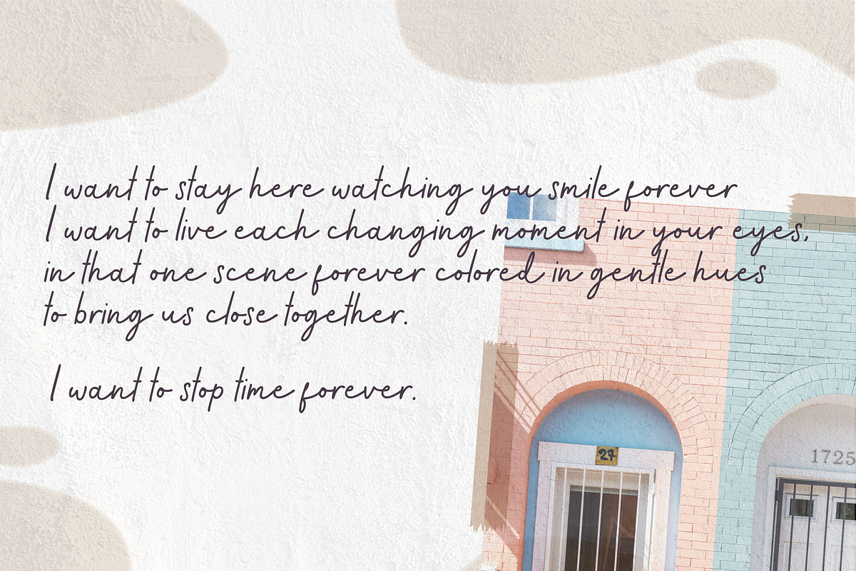 Camper Quotes, a Script Font by Drizy (Photo 4 of 8)