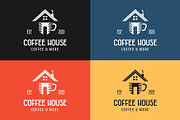 Coffee House Logo, a Food Illustration by Kaushal Jangid (Thumbnail 3 of 5)