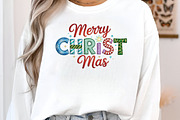 Merry Christmas Sublimation PNG, an Illustration by Designking (Thumbnail 1 of 6)
