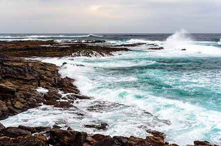 Scenic view of sea against sky featuring el cotillo, fuerteventura, and spain, a Nature Photo by Architect´s eye
