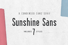 Sunshine Typeface Family