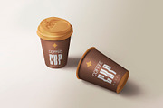 Paper Cup Mockup, a Product Mockup by MockupCraft (Thumbnail 5 of 7)