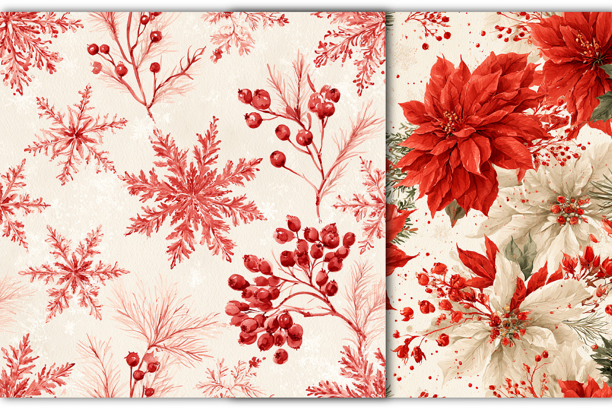 Spice Christmas Seamless Paper, a Pattern Graphic by Black Bird Studio (Photo 6 of 6)