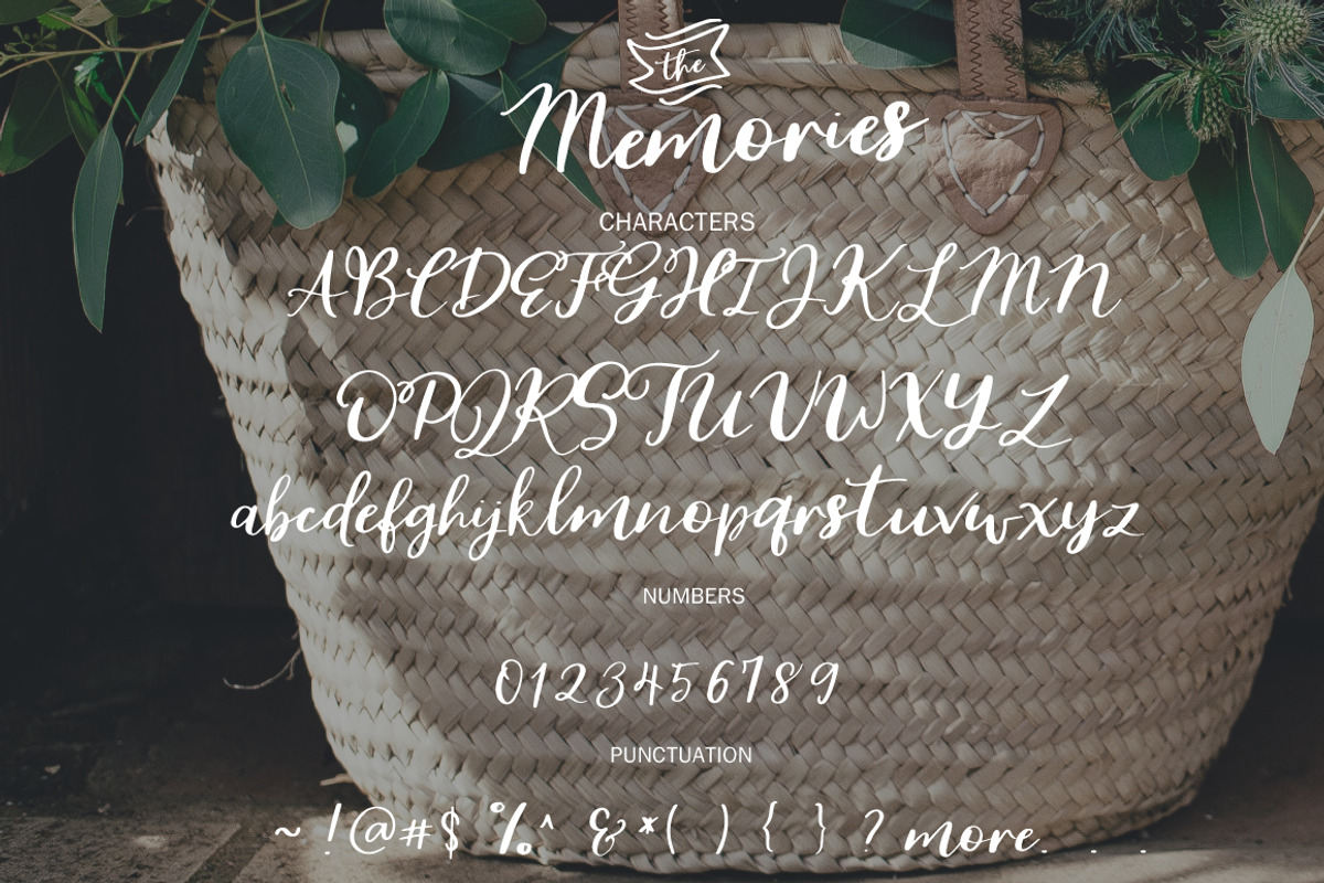 The Memorie Font DUO & Doodle preview 8