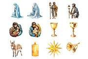 Christian Christmas Nativity, an Illustration by Design Market (Thumbnail 2 of 3)