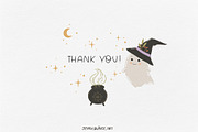 Halloween Vector Clipart & Patterns, a Decorative Illustration by Jenny Quince (Thumbnail 14 of 14)