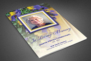 Farewell Funeral Program Template, a Brochure Template by loswl (Thumbnail 1 of 3)