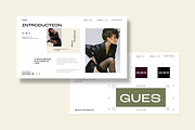 GUES Brand Guidelines Presentation T, a Presentation Template by Slide-Agency (Thumbnail 4 of 15)