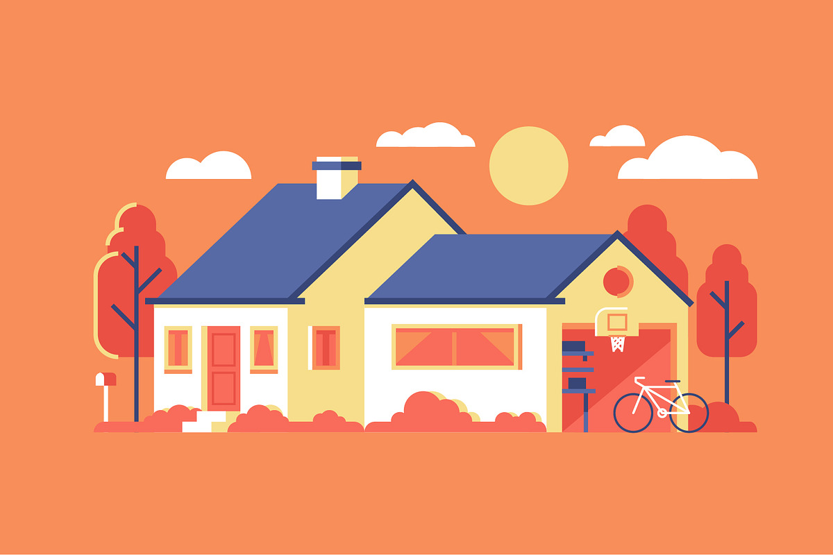 House Illustration Pack, a Graphic by Wilsonkjc (Photo 2 of 5)