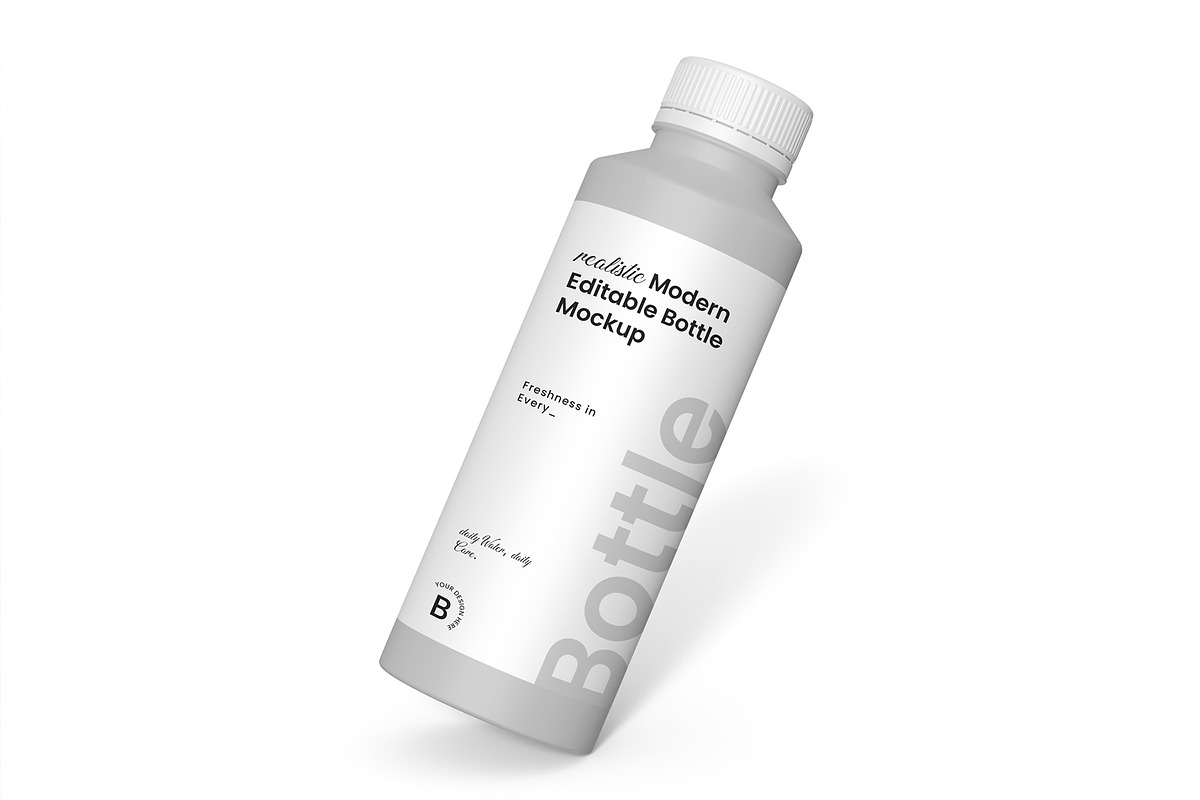 Bottle Mockup Template, a Product Mockup by graphypix (Photo 4 of 4)